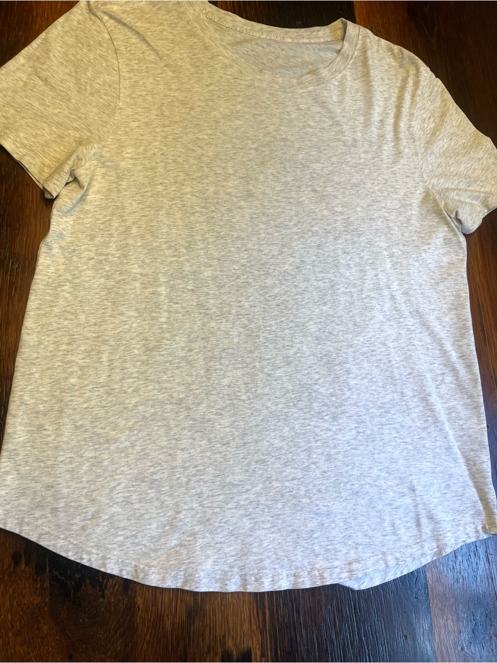 lululemon small Women's Short Sleeve Tee - Light Heather Gray